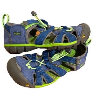KEEN Youth Sandal 13 Kids Newport Waterproof Closed Toe Blue Outdoor Hike Play